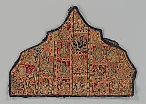 Temple banner with Brahmanical deities and ascetics by Unknown Artist