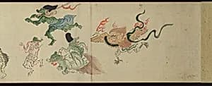 The Night Parade of One Hundred Demons by Tachibana Gadō 橘雅堂