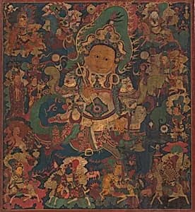 Vaishravana, Guardian of Buddhism and Protector of Riches by Unknown Artist