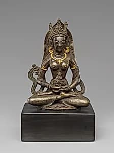 The Esoteric Buddhist Goddess Karmavajri by Unknown Artist