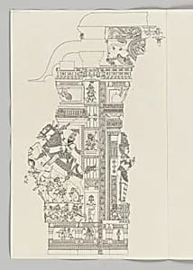 Ardanarishvara; equestrian warrior with raised sword by Unidentified