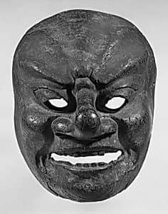 舞楽面　「散手」|Bugaku Mask (Sanju) by Unknown Artist