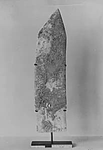 商 玉戈|Ceremonial dagger-ax (Ge) by Unknown Artist