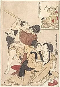 忠臣蔵三段目|Chushingura Act III by Kitagawa Utamaro