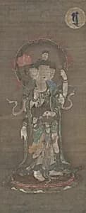 十二天像(梵天)|Daibonten (Mahabrahman) by Unknown Artist