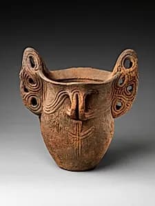 把手付深鉢形土器|Deep Vessel with Handles by Unknown Artist