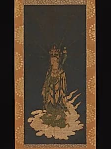 十一面観音来迎図|Descent of Eleven-Headed Kannon by Unknown Artist