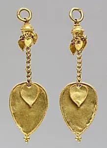 금제 귀걸이 삼국 가야|金製耳飾 三國 伽倻|Earring (one of a pair) by Unknown Artist