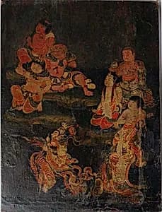 八童子図|Eight Attendants of Fudō Myōō by Unknown Artist