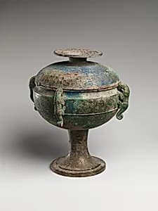 春秋 青銅豆|Food serving vessel (dou) by Unknown Artist