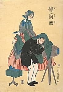 Furansu|French Photographer by Utagawa Yoshikazu