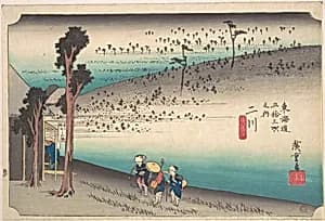 東海道五十三次之内　二川　猿ヶ馬場|Futagawa, Saru ga Baba by Utagawa Hiroshige