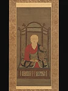鑑真像 (Ganjin zō)|Portrait of Jianzhen by Unknown Artist