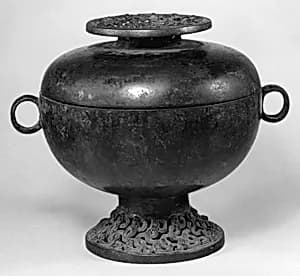東周 青銅豆|Grain Serving Vessel (Dou) by Unknown Artist