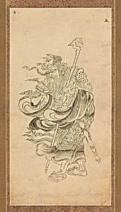土曜図像|Iconographic Drawing of Saturn by Unknown Artist