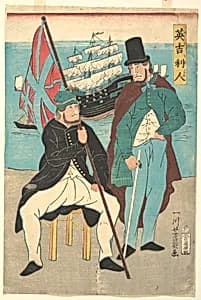 Igirisujin|Englishmen by Utagawa Yoshikazu