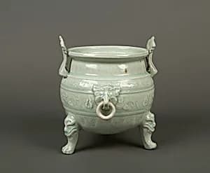 南宋／元 景德鎮窯青白釉香鼎|Incense Burner by Unknown Artist