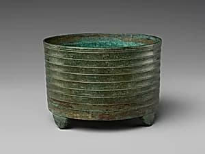 南宋 青銅弦紋爐|Incense burner by Unknown Artist