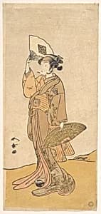 初代中村松江|Kabuki Actor Nakamura Matsue by Katsukawa Shunshō　勝川春章