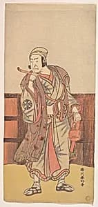 勝川春好画　初代中村仲蔵|Kabuki Actor Nakamura Nakazō I by Katsukawa Shunkō
