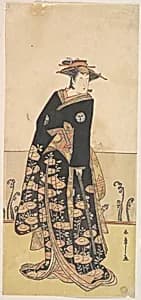 勝川春章画　二代目小佐川常世|Kabuki Actor Osagawa Tsuneyo II by Katsukawa Shunshō