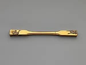 雁蒔絵笄|Lacquer Hairpin with Geese by Unknown Artist