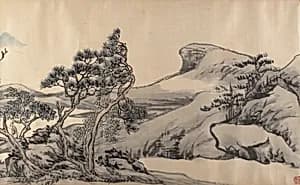 Portrait of Zhang Cining