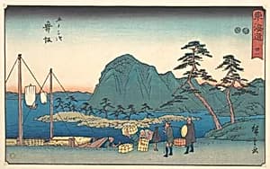 東海道五十三次　舞坂|Maizaka by Utagawa Hiroshige