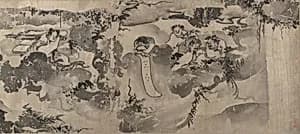 壺天聚樂圖|Merry Gatherings in the Magic Jar by Gong Kai|Unidentified artist