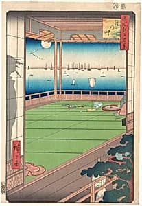 名所江戸百景　月の岬|Moon Viewing Point by Utagawa Hiroshige