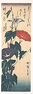 歌川広重画 朝顔|Morning Glories by Utagawa Hiroshige