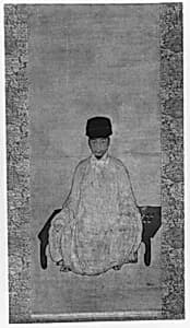 清 佚名 肖像 軸|Portrait of a Scholar