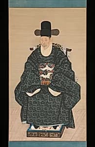 윤동섬 초상 조선|尹東暹肖像 朝鮮|Portrait of Yun Dongseom (1710–1795) by Unidentified artist