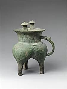 西周 青銅斚|Ritual Wine Container (Jia) by Unknown Artist