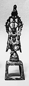 北魏 鎏金青銅佛造像|Seated Buddha by Unknown Artist
