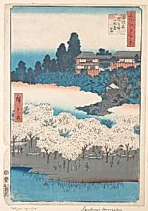 名所江戸百景　千駄木団子坂花屋敷|Sendagi Dangozaka by Utagawa Hiroshige