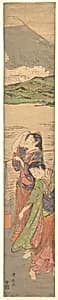 Shiokumi|Dance of the Beach Maidens by Torii Kiyonaga