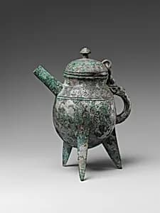 商 青銅盉|Spouted Water Container (He) by Unknown Artist
