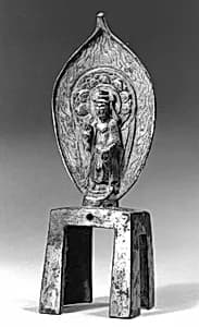 北魏 鎏金青銅佛造像|Standing Buddha by Unknown Artist