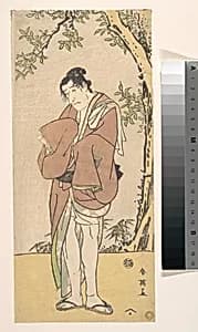 三代目市川高麗蔵|The Actor Ichikawa Komazō III by Katsukawa Shun'ei 勝川春英