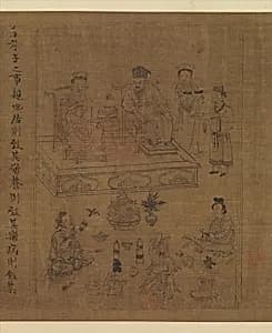 北宋　李公麟　孝經圖　卷|The Classic of Filial Piety