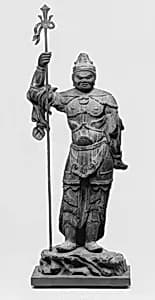 毘沙門天像|The Guardian King Bishamonten by Unknown Artist