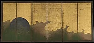 武蔵野図屏風|The Plains of Musashi by Unknown Artist