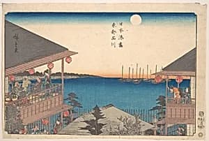 日本湊尽　東都品川|Toto, Shinagawa by Utagawa Hiroshige