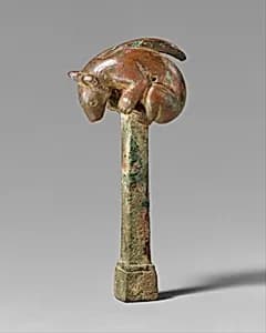Tuning Key for a Zither by Unknown Artist