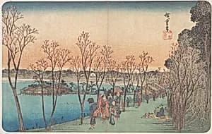 江戸名所　上野不忍の池|Ueno, Shinobazu no Ike by Utagawa Hiroshige