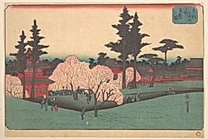 東都名所 上野東叡山ノ圖|Ueno Toezan no Zu by Utagawa Hiroshige
