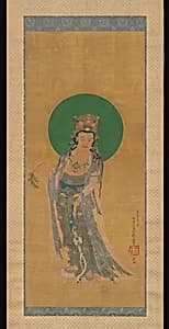 酒井抱一筆　楊柳観音図|Willow Kannon by Sakai Hōitsu