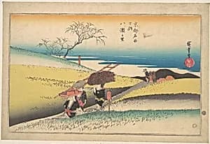 京都名所之内 八瀬之里|Yase no Sato by Utagawa Hiroshige