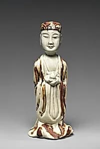 元　褐釉瓷生肖牛俑|Zodiac Figure of an Ox by Unknown Artist